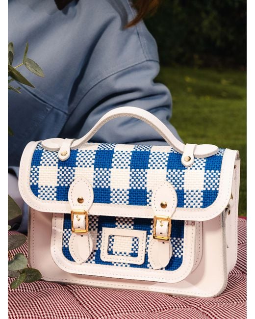 Cambridge Satchel Company Blue The Mini
