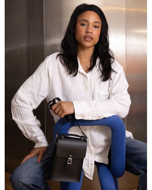 Cambridge Satchel Company Black The Flâneur Binocular Bag