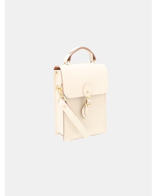 Cambridge Satchel Company White The Flâneur Binocular Bag