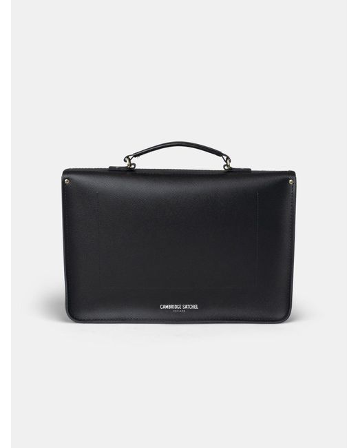 Cambridge Satchel Company Black The Briefcase for men