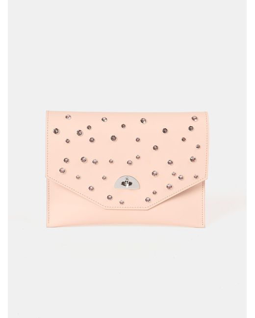 Cambridge Satchel Company Pink The Twist Lock Pouch