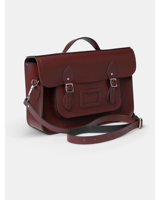 Cambridge Satchel Company Purple The 15 Inch Batchel