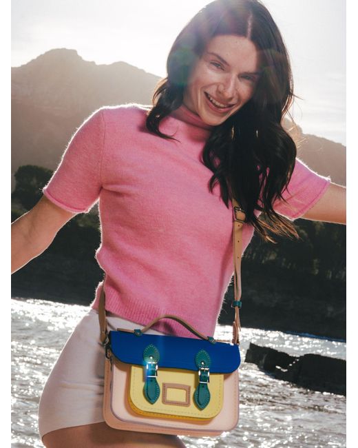 Cambridge Satchel Company Blue The Mini