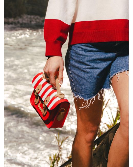 Cambridge Satchel Company Red The Mini