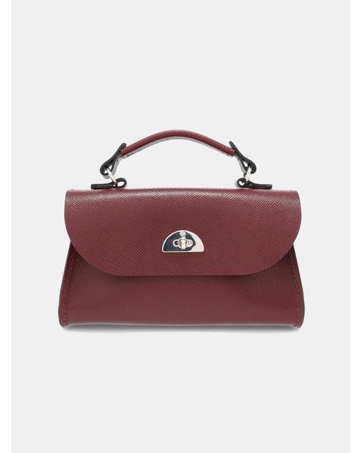 Cambridge Satchel Company Purple The Mini Daisy