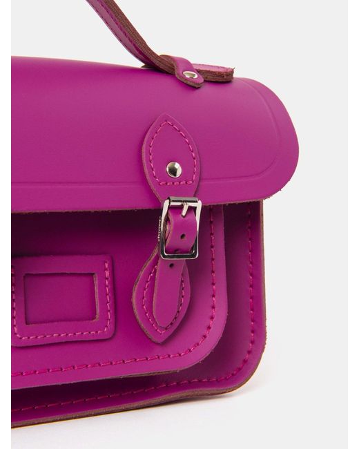 Cambridge Satchel Company Purple The Mini