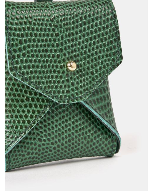 Cambridge Satchel Company Green The Clip-On Pouch