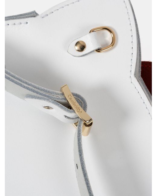 Cambridge Satchel Company White The Mini Hello Kitty Face Bag
