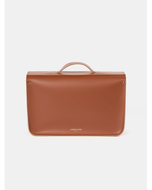 Cambridge Satchel Company Brown The 15 Inch Batchel
