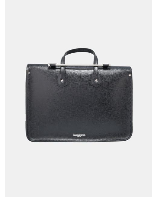Cambridge Satchel Company Black The Music Case for men