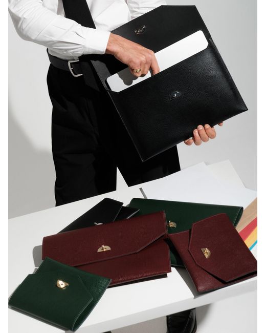 Cambridge Satchel Company Black The Leather Case