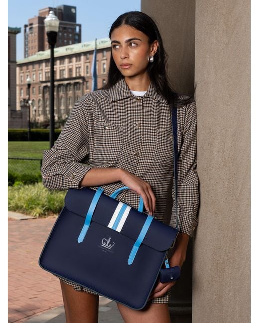 Cambridge Satchel Company Blue The Music Case for men