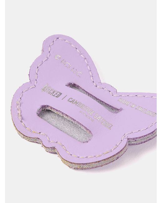 Cambridge Satchel Company Purple The Glinda Butterfly Badge