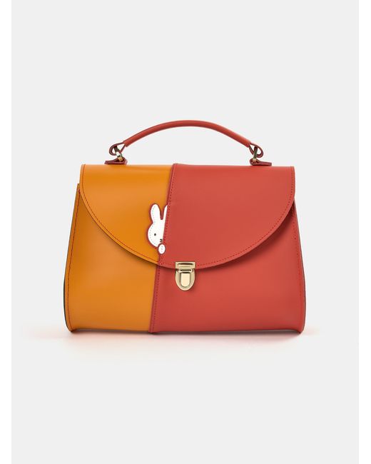 Cambridge Satchel Company Orange The Hiding Miffy Poppy