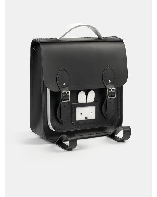 Cambridge Satchel Company Black The Peekaboo Miffy Small Portrait Backpack