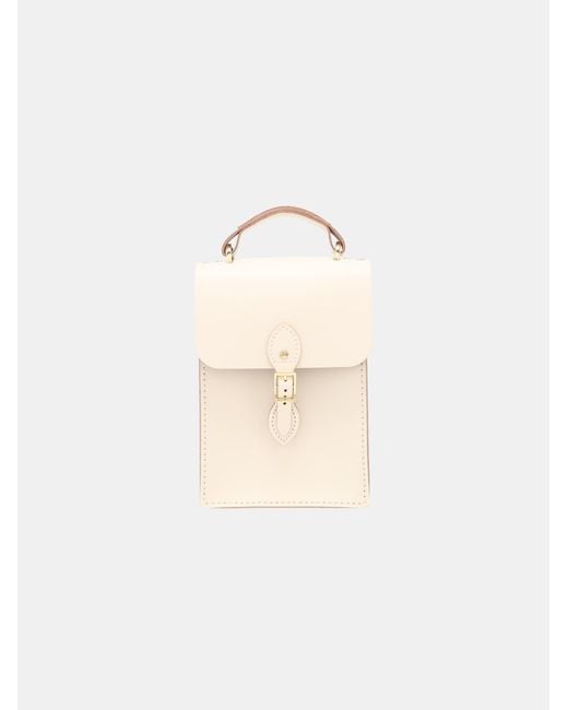 Cambridge Satchel Company White The Flâneur Binocular Bag