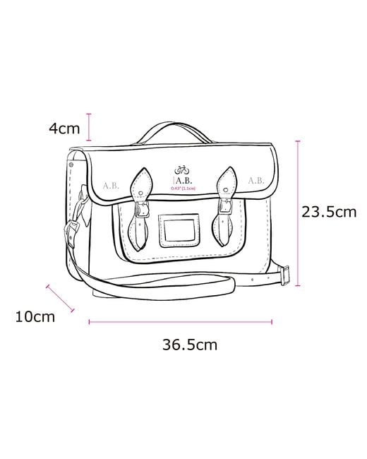 Cambridge Satchel Company Black The 15 Inch Batchel