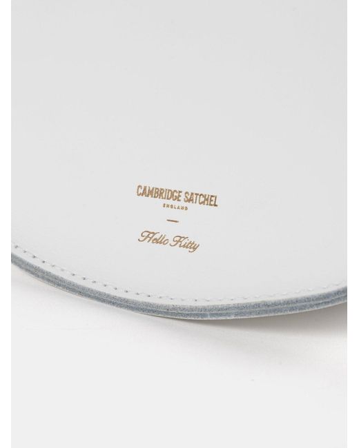 Cambridge Satchel Company White The Mini Hello Kitty Face Bag