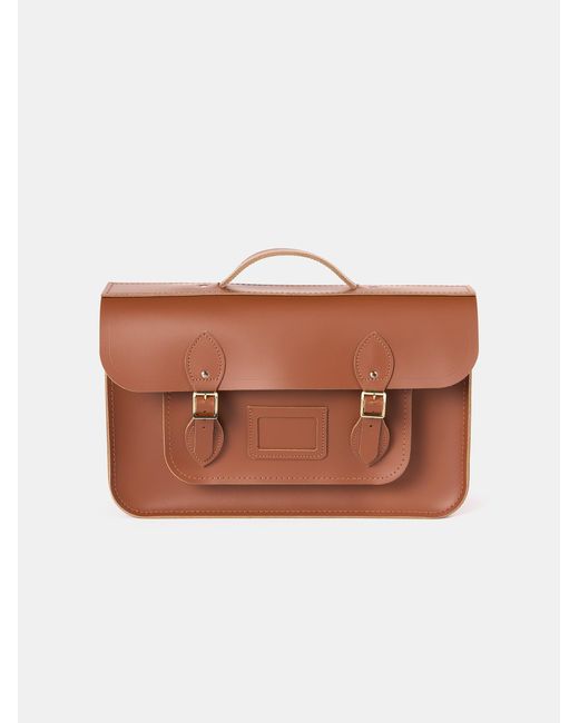 Cambridge Satchel Company Brown The 15 Inch Batchel