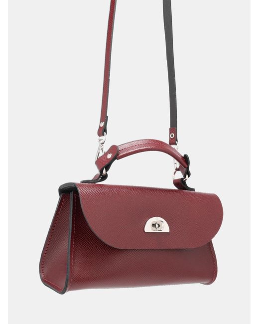 Cambridge Satchel Company Purple The Mini Daisy