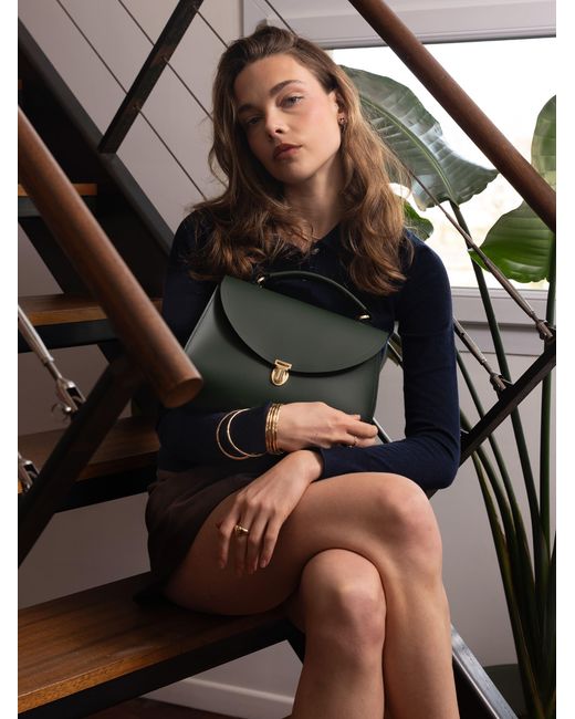 Cambridge Satchel Company Green The Poppy