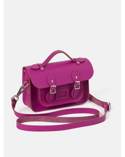 Cambridge Satchel Company Purple The Mini