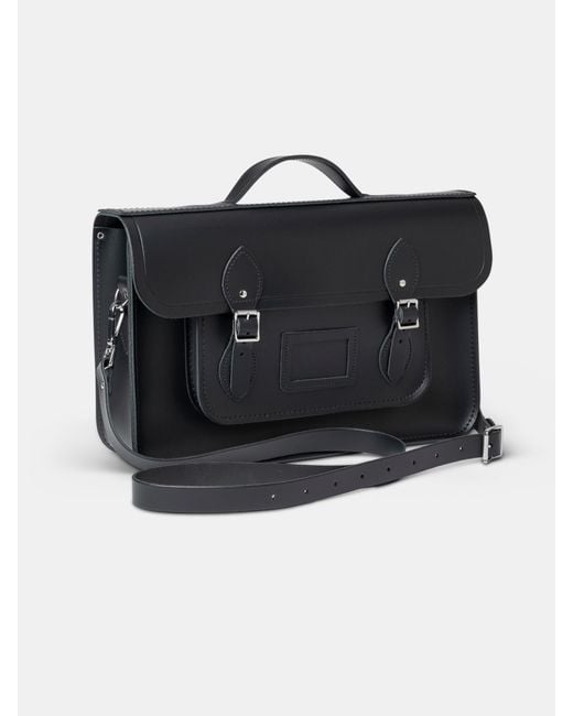 Cambridge Satchel Company Black The 15 Inch Batchel