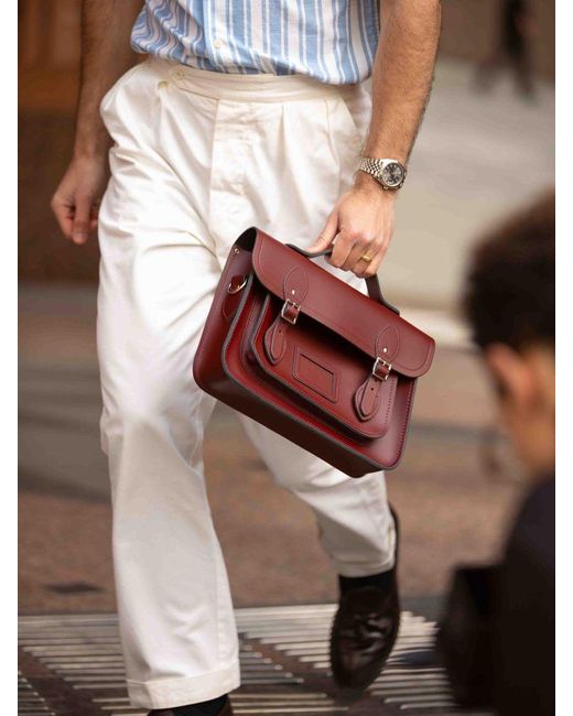 Cambridge Satchel Company Purple The 13 Inch Batchel