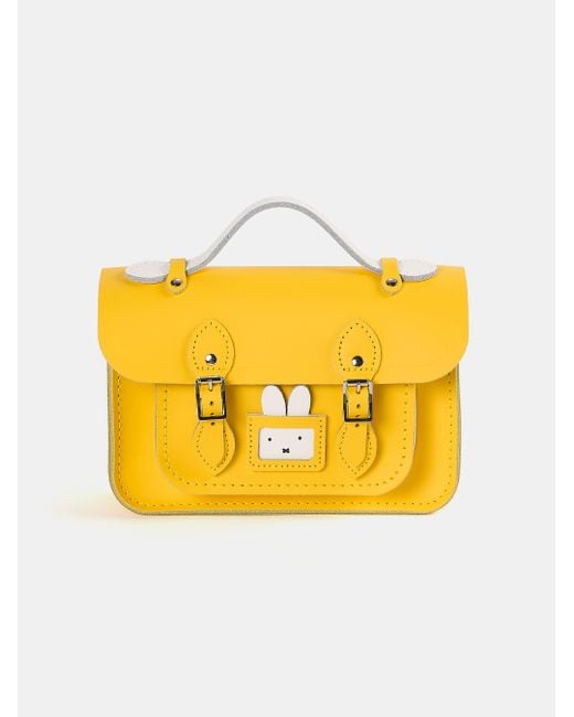 Cambridge Satchel Company Yellow The Peekaboo Miffy Mini Satchel
