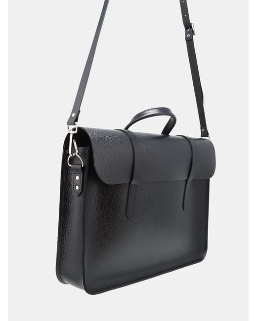Cambridge Satchel Company Black The Music Case for men