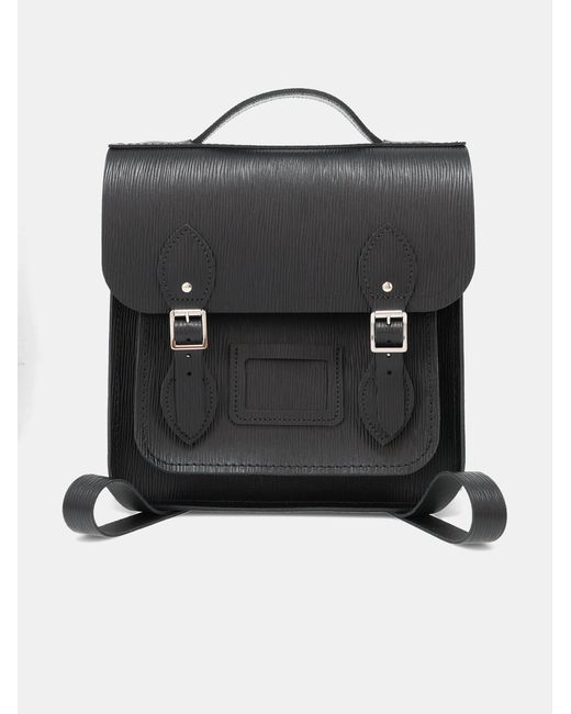 Cambridge Satchel Company Black The Small Portrait Backpack