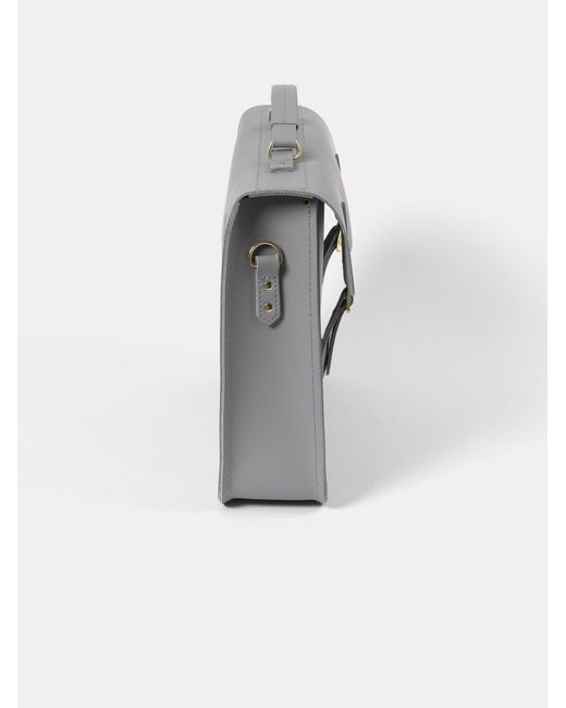 Cambridge Satchel Company Gray The Briefcase for men