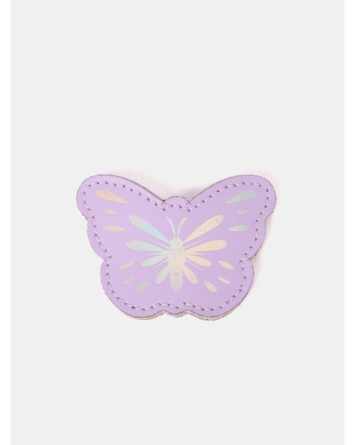 Cambridge Satchel Company Purple The Glinda Butterfly Badge