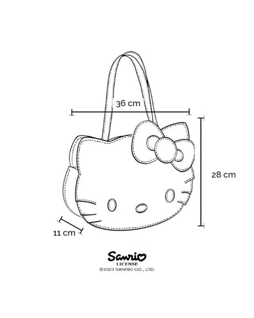 Cambridge Satchel Company Black The Hello Kitty Face Tote