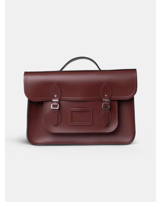 Cambridge Satchel Company Purple The 15 Inch Batchel