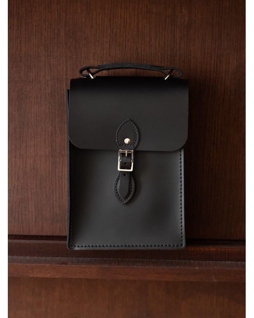 Cambridge Satchel Company Black The Flâneur Binocular Bag