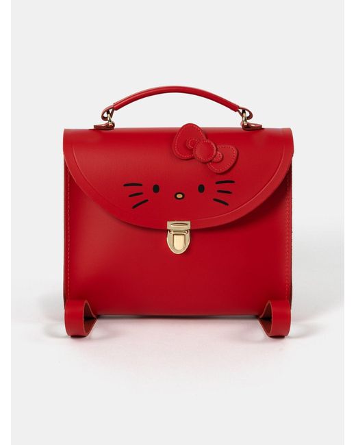 Cambridge Satchel Company Red The Hello Kitty Poppy Backpack