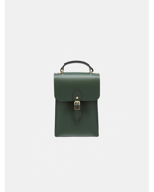 Cambridge Satchel Company Green The Flâneur Binocular Bag