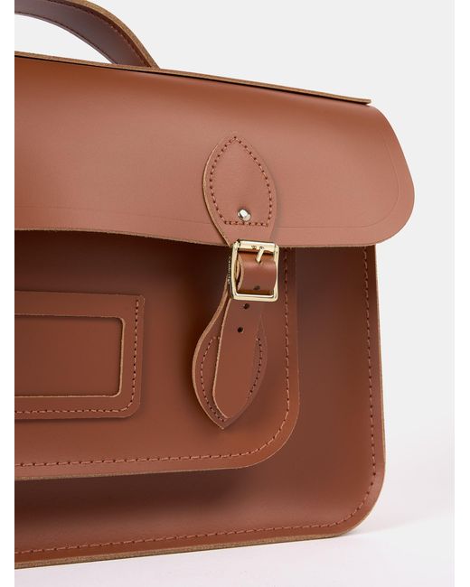 Cambridge Satchel Company Brown The 15 Inch Batchel