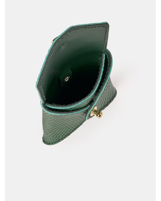 Cambridge Satchel Company Green The Clip-On Pouch