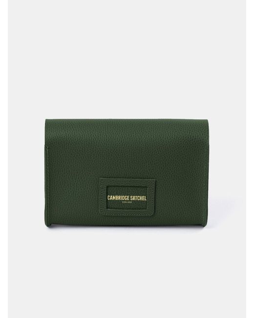 Cambridge Satchel Company Green The Large Pushlock