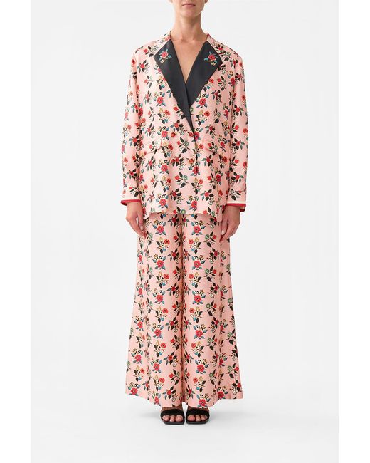 Camilla White Double Breasted Soft Jacket Porto