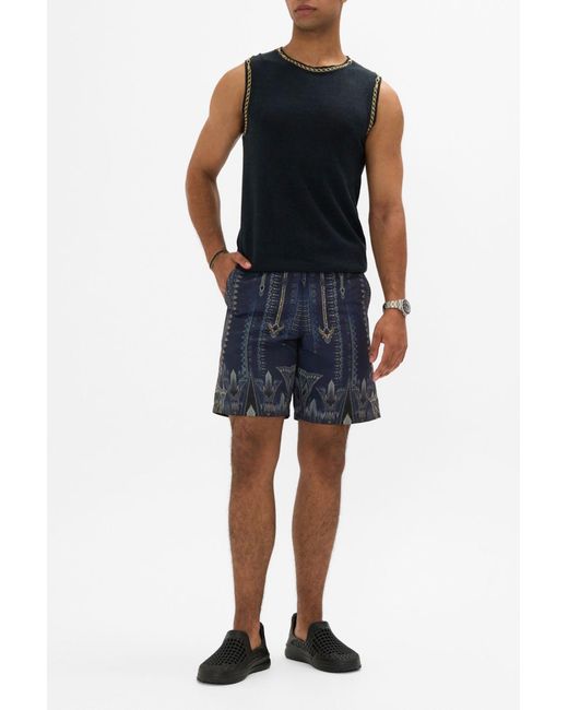 Camilla Blue Mid Length Trail Short The Egypt Effect for men