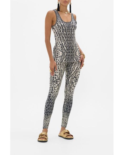 Camilla Multicolor Hotfix Leggings Cat Worship