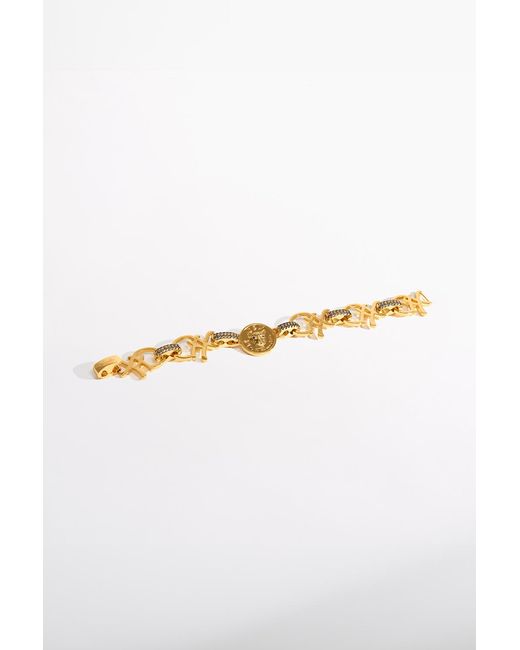 Camilla White Fierce Folklore Coin Bracelet