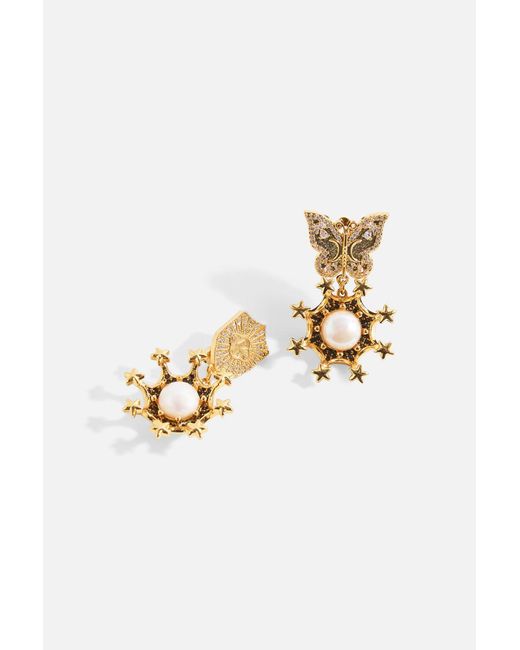 Camilla White Empress Of Light Star Earrings