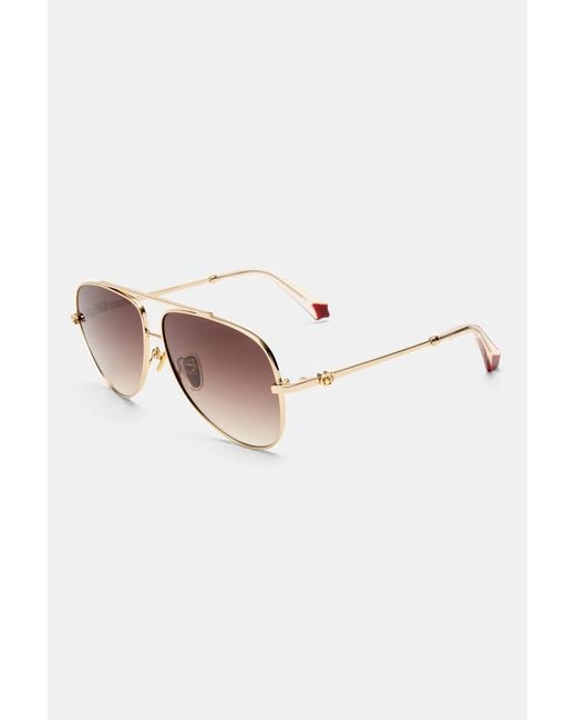 Camilla Metallic The Voyage Sunglasses Nude