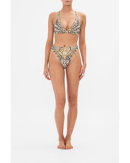 Camilla Multicolor High Waist High Leg Brief Mosaic Muse
