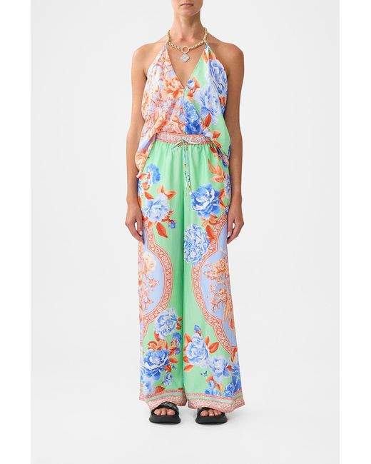 Camilla White Lounge Pant Topkapi Pop