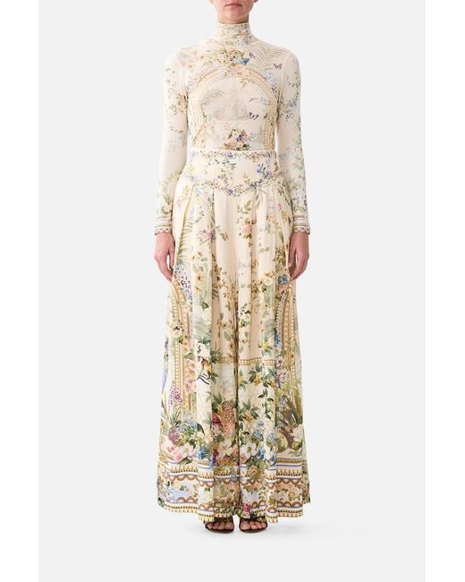 Camilla Natural Jersey Turtleneck Midsummer Masterpiece